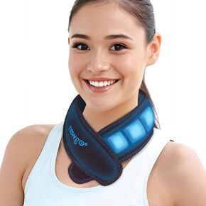 NEWGO Neck Ring Coolers Instant Cooling Wrap Neck Ice Pack for Outdoor Sports, Travel, Camping, Long Lasting Cold Pack