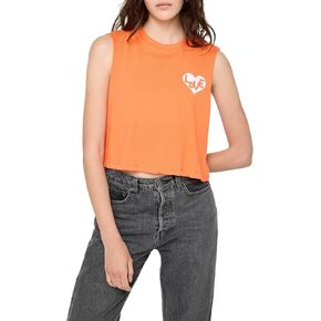 Spiritual Gangster, Womens, Love Callie Crop Tank, Phoenix, X-Small