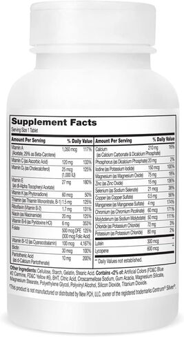 21st Century Sentry Senior Men 50Plus Tablets, White Unscented 100 Count in Saudi Arabia