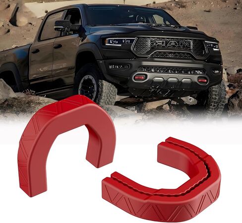 خطافات السحب الأمامية تغطي غطاء السطح المخصص للسيارة المخصصة مع إكسسوارات RAM 1500 2019-2025 (الأزرق) in Kuwait