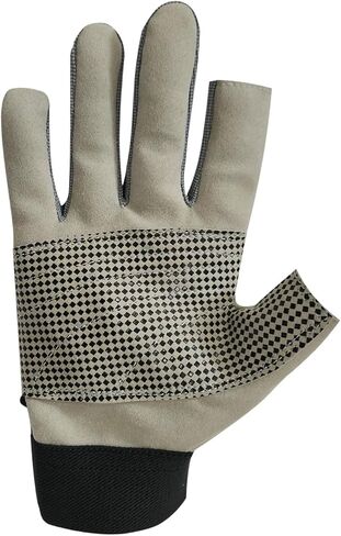 شورت للإبحار بإصبعين و3 قفازات مبطنة بقبضة سيليكون كاملة الأصابع لليخوت والرياضات المائية والتجديف بالكاياك والتجديف للرجال والنساء والشباب. in Kuwait