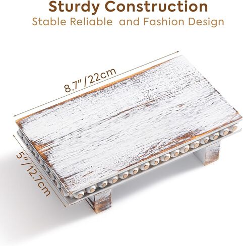 ناهدات الخشب لعرض ديكور في بني فاتح ، مزرعة مزرعة الحامل قاعدة التمثال الخشبية ، ديكور بالوعة الحمام ، حامل خشبي صغير لطاولة الديكور/كونترتوب/مطبخ/حمام in Kuwait