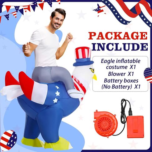 أزياء الطيور الصعدية النسر النسر لاستقلال البالغين تفجير أزياء أصلع لحفلة عيد الهالوين الرابع من يوليو in Saudi Arabia
