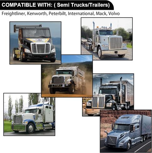 2024 ترقية جديدة رفرف الطين لشاحنات/مقطورة مع تصميم العلم الأمريكي ، Universal Hight Duty Rubber Mudflaps ، 24 × 30 بوصة 2 عبوة in Kuwait