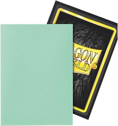Arcane Tinmen Dragon Shield Sleeves– Matte Japanese: Dual Glacier 60CT- Card Sleeves are Smooth & Tough - Compatible with Yugioh & Cardfight Vanguard, Black (AT-15131) in Saudi Arabia