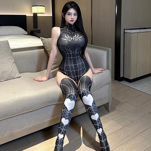 Sexy Cosplay Superhero Anime Women One-Piece Lingerie Perfect for Role Cosplay Halloween Parties in Saudi Arabia