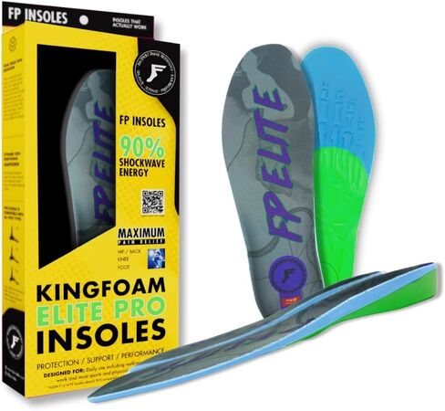 Kingfoam Elite pro FP Insoles (ChrisWimerGatorSkater,Small(M3-8/W5-10)) in Kuwait
