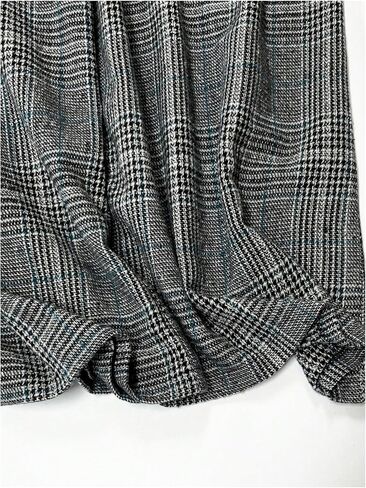 SOLY HUX Women's Plus Size Dress Pants Plaid Wide Leg High Waisted Work Office Tailored Pants with Belt in Saudi Arabia