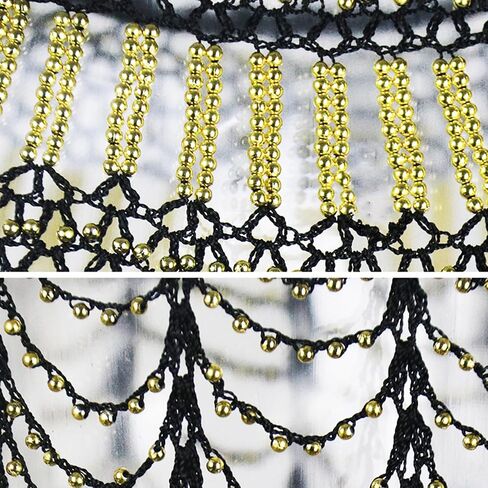 Women's 1920s Beaded Shawl Wrap Evening Cape Shawl for Evening Dresses in Saudi Arabia