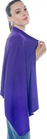 Cashmere Like Acrylic Knitted Dress Topper, Poncho Sweater,Shawl Wraps for Women Ultra Soft. Versatile Cape, Scarf in Saudi Arabia