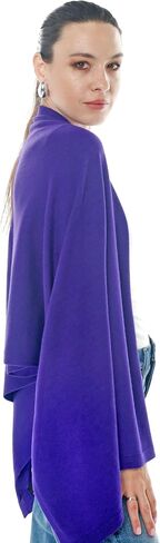 Cashmere Like Acrylic Knitted Dress Topper, Poncho Sweater,Shawl Wraps for Women Ultra Soft. Versatile Cape, Scarf in Saudi Arabia