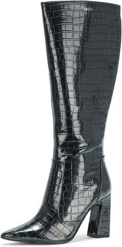 DKNY Women's Soryn Knee High Boot with Block Heel in Saudi Arabia