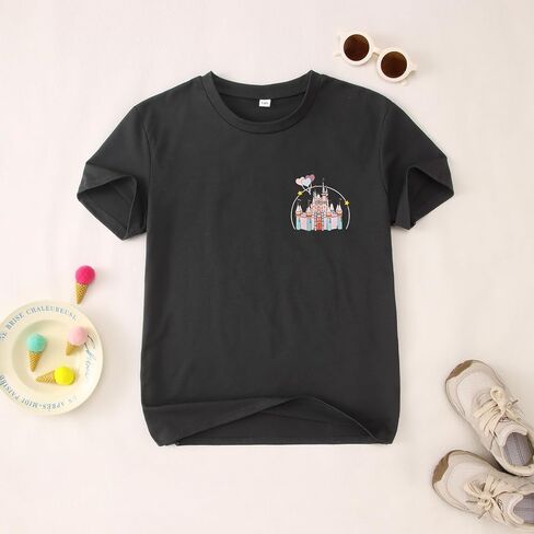 Kid Girls Magic Kingdom Shirt Long Live All The Magic We Made T-Shirt Holiday Castle Tees Summer Vacation Outfit Tops in Saudi Arabia