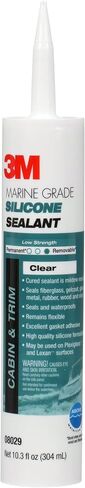 3M Marine Grade Silicone Sealant, PN08017, White, 3 oz Tube in Saudi Arabia