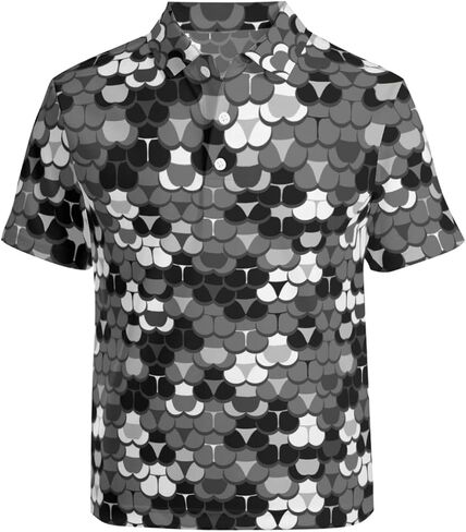 Men's Funny Golf Shirts Hawaiian Polo Shirts Short Sleeve Performance Moisture Wicking Dry Fit Beach Summer Golf Polo Shirts in Saudi Arabia