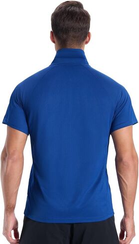 JACKETOWN 3 Pack Mens Polo Shirts Short Sleeve Golf Shirt Performance Moisture-Wicking Athletic Casual T-Shirts in Saudi Arabia
