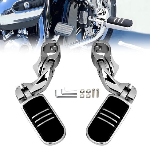 1.25 "أوتاد الطريق السريع ، ووجبات قدم دراجة نارية قابلة للتعديل مع 90 درجة قابلة للطي و 270 درجة الميل و 360 درجة الدوران ، ومضاد للانزلاق من الفولاذ المقاوم للصدأ على قدم المسافرة على الطرق الوعرة ، والقيادة 1-1/4" محرك المحرك in Kuwait