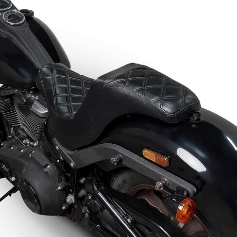 مقعد سائق وراكب الدراجة النارية مناسب لدراجة Harley Softail Low Rider FXLR FXLRS FXLRST 2018-later in Kuwait