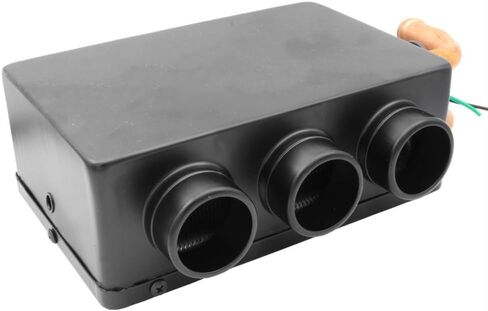 Car Heater, 12V 500W Car Defroster 3 Hole Portable Winter Fast Heating Warmer Frost Removing Low Noise, Black (Integration of Heat and Cold) in Kuwait