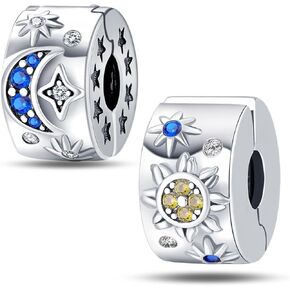 LNQOBU CLIP/STOPPER BEADS سحر الأساور والقلائد 925 STERLING SIVAL FOR PANDORA SNAIN BRACELTS GIFLE HOMELRY FOR WOME