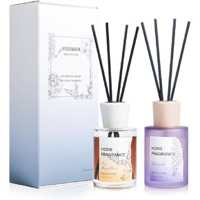 Diffuser القصب - Pink Peony 4.06oz (120 مل) 1 حزمة النمو الناشر من القصب الأساسي مع 8 عصي ، عطر طويل الأمد للمنزل ، حمام ، غرفة نوم ، غرفة ، ديكور