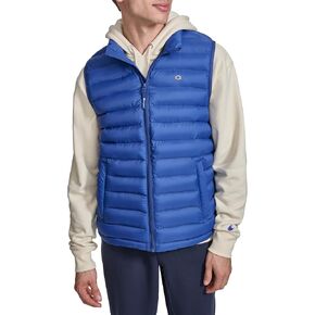 Champion Men's Packable Puffer Vest with Stand Collar