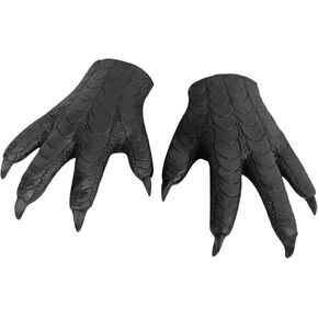 Siqitechno هالوين الطيور مخالب القفازات اللاتكس نسر النسر الصقور الكفوف القفازات cosplay زي الديناصورات الوحش قفاز in Saudi Arabia