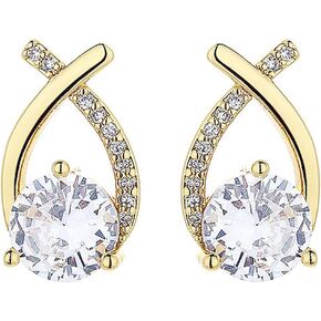 أقراط اللمفاوية الشرفية للنساء ، Lovefinity ™ Magnetosterapy أقراط Halolux Lymphvity Germanium Hoop arring Jewelry