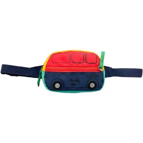 Kids Fanny Pack Boys Crossbody Bag Kids ، Small Weaist Pack Boys Fanny Pack ، Fanny Packs Bulk Toddler Fanny Pack (Red)