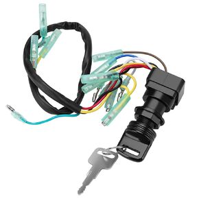 703-82510-43-00 مربع التحكم عن بعد الإشعال/التبديل الرئيسي مفتاح التبديل المفتاح ASSY لـ Yamaha 2 و 4 Stroke Outboard Motors 703-82510-42-00