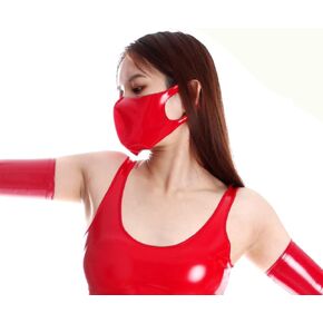 BDSM التنفس السيطرة على الجنس اللعب الوجه قناع النساء رجال اللاتكس الجلود قناع جنسي لامع للبالغين