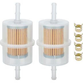 HIPA 24 050 13-S Fuel Filter 15 Micron for Kohler CH20S - CH25S, CH670S CH730S - CH750S LH640S LH685S LH690S LH750S LH755S, SV720S to SV740S 2Pack
