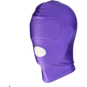 Hood Party Mask Game Game/Halloween Head Mask Plassies and Events Mists Screatable Scks Open Eye Eye Mouth ...