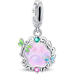 CYCUFF 925 Sterling Silver Charms for Bracelets and Charm Necklaces, Bracelet Pendants Beads Jewellery Gift for Family Friends Women