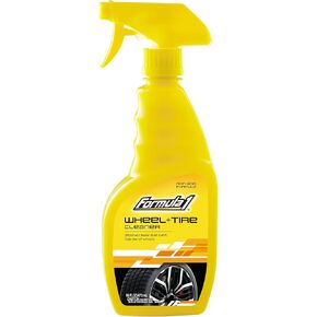 Formula 1 Wheel & Tyre Cleaner - يزيل غبار الفرامل والأوساخ ، يضيء بسرعة الحافات والإطارات ، آمنة لجميع السيارات والشاحنات والدراجات النارية (16 أوقية)