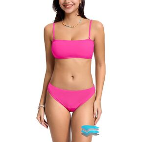 Beautikini Period Swimwear for Teens Menstrual Two Piece Leakproof Sporty Bikini Swimsuit Bathing Suit for Teen Girls