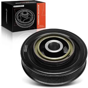 A-Premium Engine Harmonic Balancer Crankshaft Pulley Compatible with Ford Escape 2013-2019, Fusion 2013-2020, Transit Connect 2014-2016, 1.5L 1.6L, Replace# BM5G6B319BC