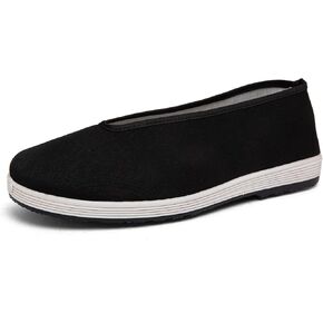Kung Fu & Tai Chi Shoes - Comfortable, Slip-On, Anti-Skid, Lightweight Men's Traditional Cloth Shoes,Indoor Slippers