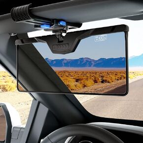 JOYTUTUS Car Smart Visor Extender, Automatically Change LCD Display Color, Anti-Glare Visor Extender, Relieve Eyestrain, Suitable for Long Road Trips, Polarized Sun Visor for SUV&Truck