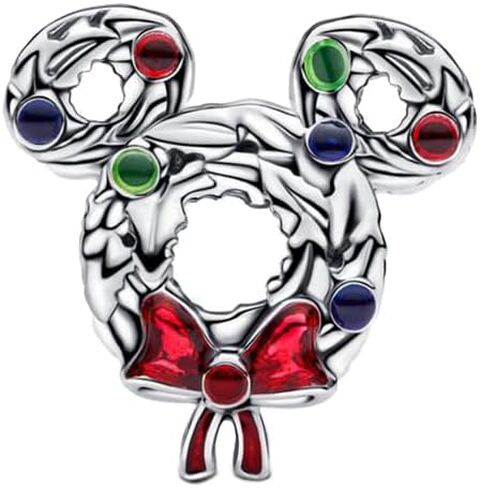 Bellelora Classic Cartoon Character Charm Sterling Silver Christmas Bead Gift for Women European Bracelet Necklace in Saudi Arabia