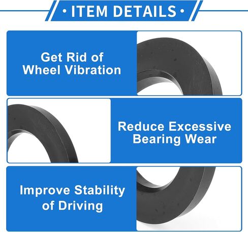 93.1mm to 66.1mm Car Wheel Hub Centric Rings Black Polycarbonate Wheels Center Shaft Shock Absorbing Hubrings 4 Pcs in Saudi Arabia