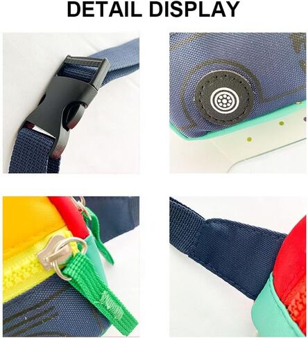 Kids Fanny Pack Boys Crossbody Bag Kids, Small Waist Pack Boys Fanny Pack, Fanny Packs Bulk Toddler Fanny Pack (Red) in Saudi Arabia
