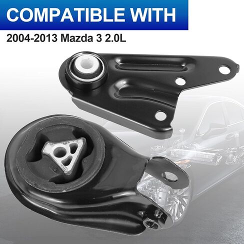 مجموعة تركيب محرك المحرك - متوافقة مع يناسب 2004 2005 2006 2007 2008 2009 Mazda 3 2.0L 4pc، A4402 A4404 A4405 A4418 in Kuwait