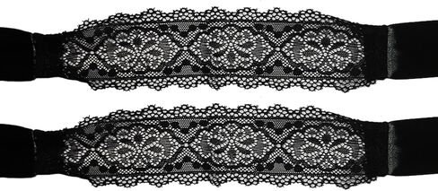 Masquerade Masks for Women,Blindfolds Blind Folds for Party Games Adult Couples Play,Black White Lace Venetian Costume in Kuwait