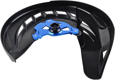 Front Brake Disc Guard Cover Compatible with Yamaha YZ125 YZ250 2008-2023 YZ250F YZ450F 2007-2013 YZ125X 2017-2023 YZ250X 2016-2023 WR250F 2006-2019 WR450F 2006-2018,See fitment in Saudi Arabia