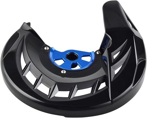 Front Brake Disc Guard Cover Compatible with Yamaha YZ125 YZ250 2008-2023 YZ250F YZ450F 2007-2013 YZ125X 2017-2023 YZ250X 2016-2023 WR250F 2006-2019 WR450F 2006-2018,See fitment in Saudi Arabia