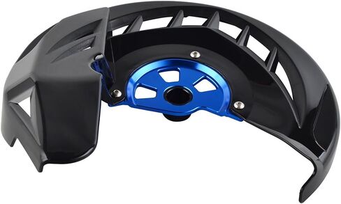 Front Brake Disc Guard Cover Compatible with Yamaha YZ125 YZ250 2008-2023 YZ250F YZ450F 2007-2013 YZ125X 2017-2023 YZ250X 2016-2023 WR250F 2006-2019 WR450F 2006-2018,See fitment in Saudi Arabia