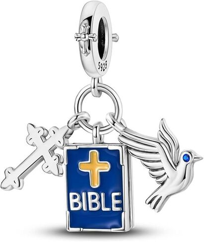 Cycuff 925 سحر الفضة الاسترليني للأساور وقلائد السحر ، سوار المعلقات هدية المجوهرات لأصدقاء العائلة النساء in Kuwait