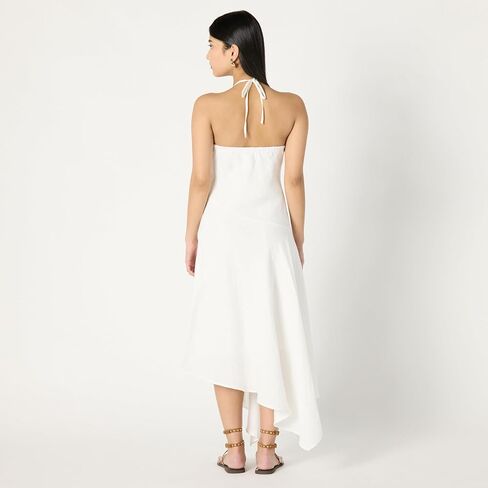 The Drop Women's Standard Ciga Halter Linen Maxi Dress in Saudi Arabia