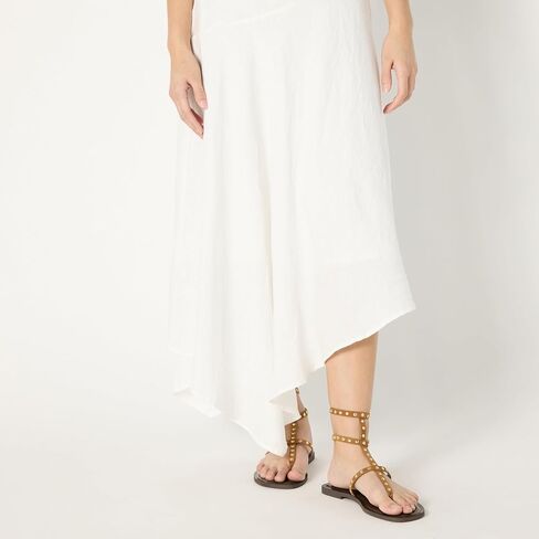 The Drop Women's Standard Ciga Halter Linen Maxi Dress in Saudi Arabia